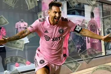 La Pulga generated an unprecedented impact when he arrived at Inter Miami and now the German brand has put him in numbers.