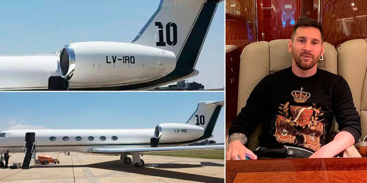 Leo Messi had to buy this plane to travel comfortably alongside his family and friends.