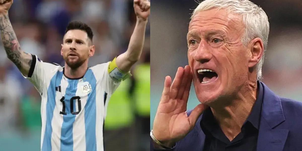 Lionel Messi and Argentina receive important news from Deschamps