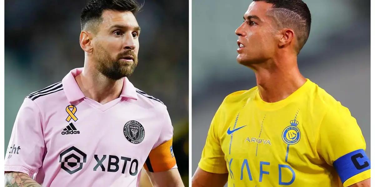 Lionel Messi and Cristiano Ronaldo