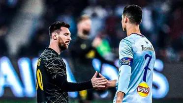 Lionel Messi and Cristiano Ronaldo