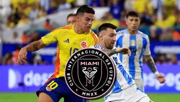 Lionel Messi and James Rodríguez / Foto: Onefootball