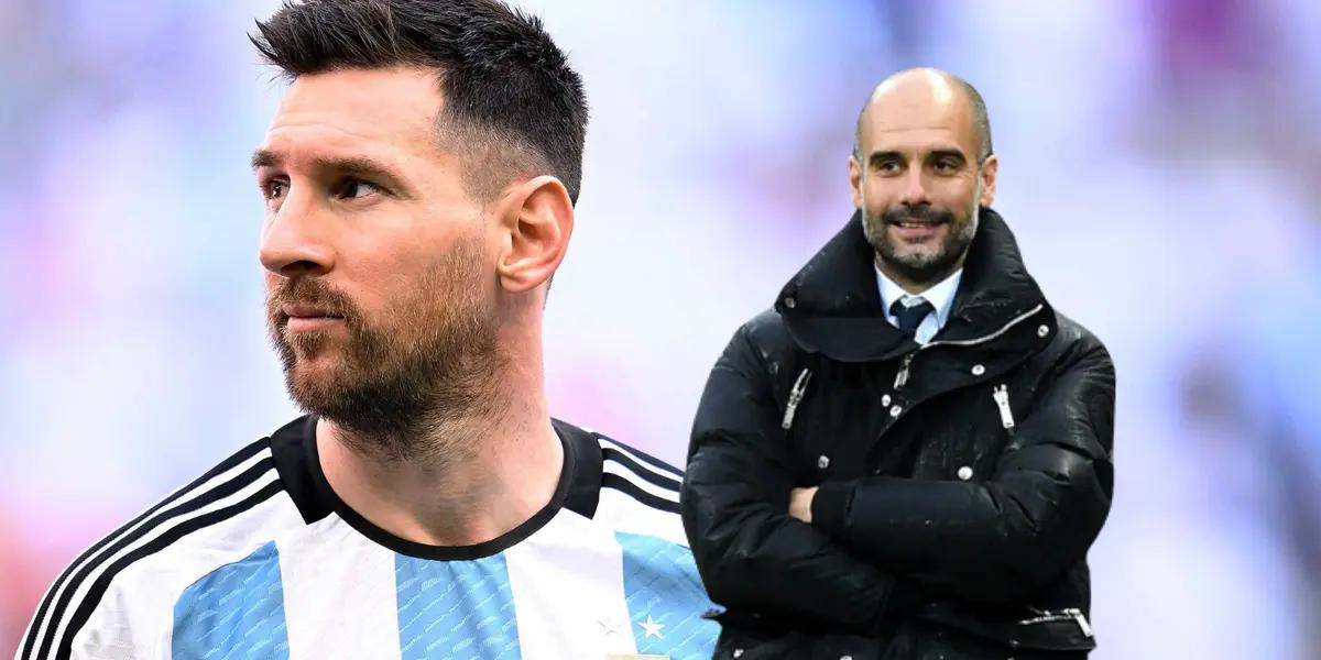 Lionel Messi and Pep Guadiola Photo: FIFpro, Marca