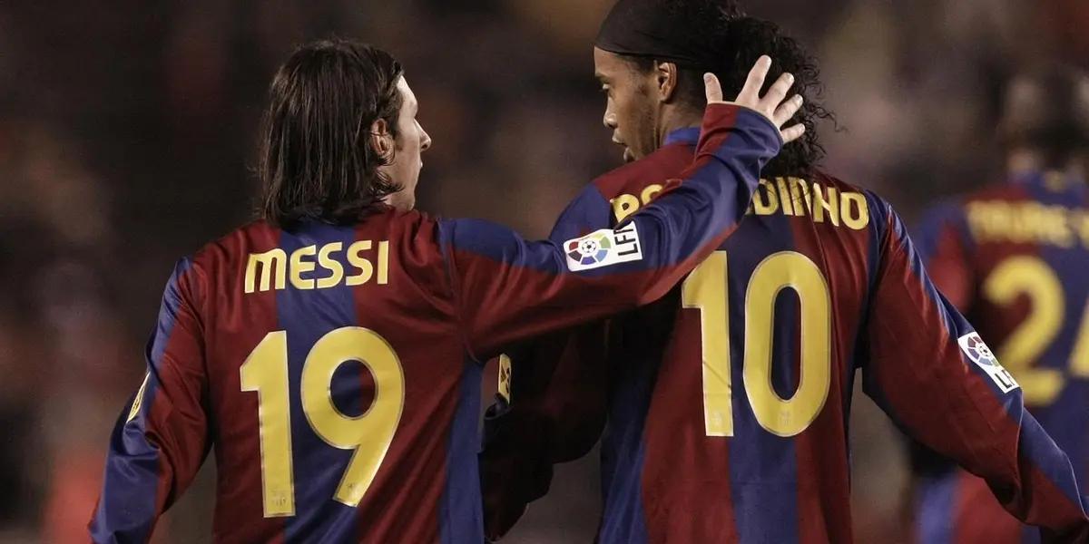 Lionel Messi and Ronaldinho are two of Barcelona's best players of all time. Who has the better stats and the most trophies between the two South-American magicians?