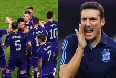 Lionel Messi and Scaloni gave everyone some bad news.