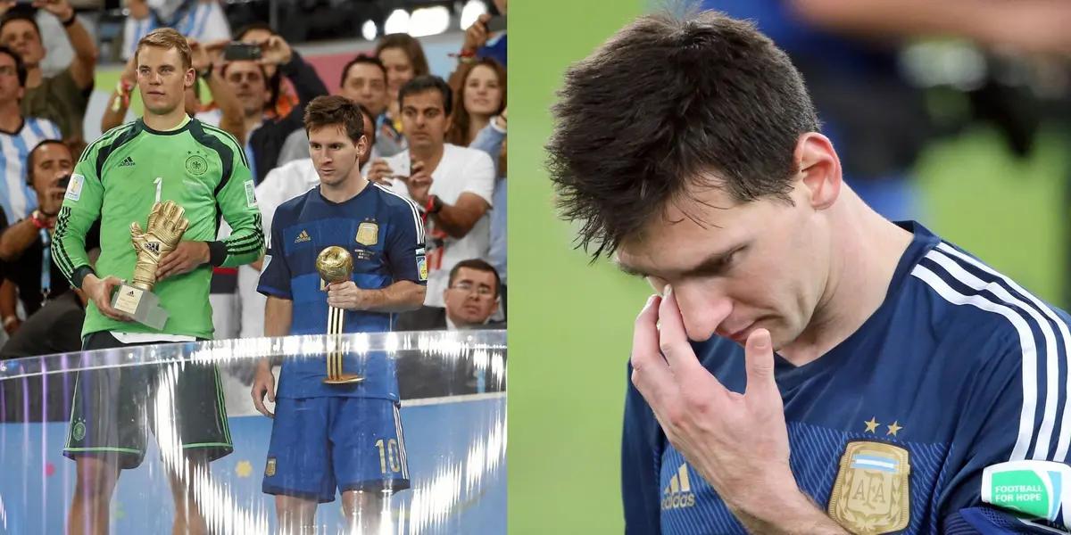 Lionel Messi could've been world champion in 2014, but he wasn't thanks to Higuain's misses.