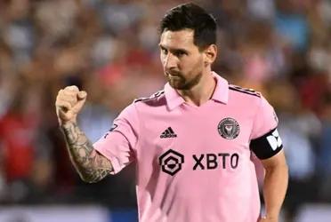 Lionel Messi did not shine in his last game of the season in Major League Soccer and the score they gave him was something to cry about