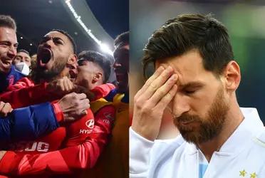 Lionel Messi doesn't stop receiving bad news from his Argentine teammates.