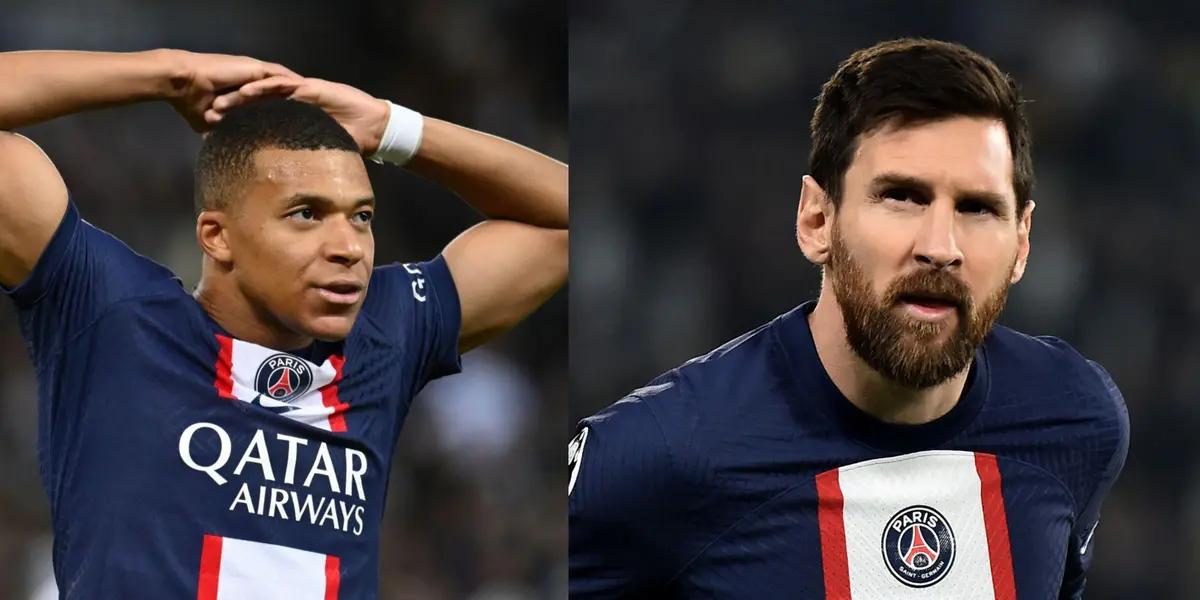 Lionel Messi gave Kylian the best assist, but he missed vs the goalkeeper.