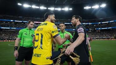 Lionel Messi had not played for 60 days and scored his first goal in just 30 minutes