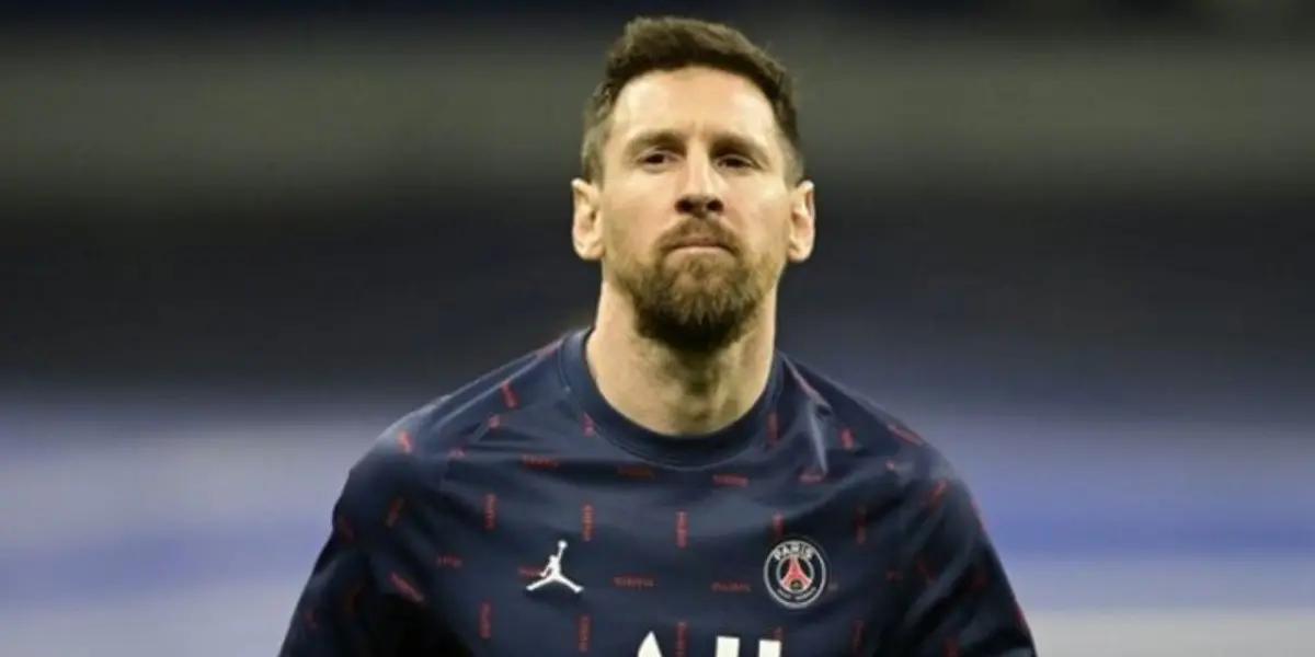 Lionel Messi has great admiration for this player