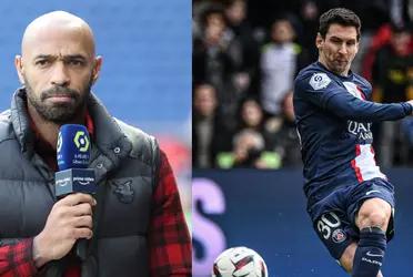 Lionel Messi has Thierry Henry on his side, and he's an absolute legend.