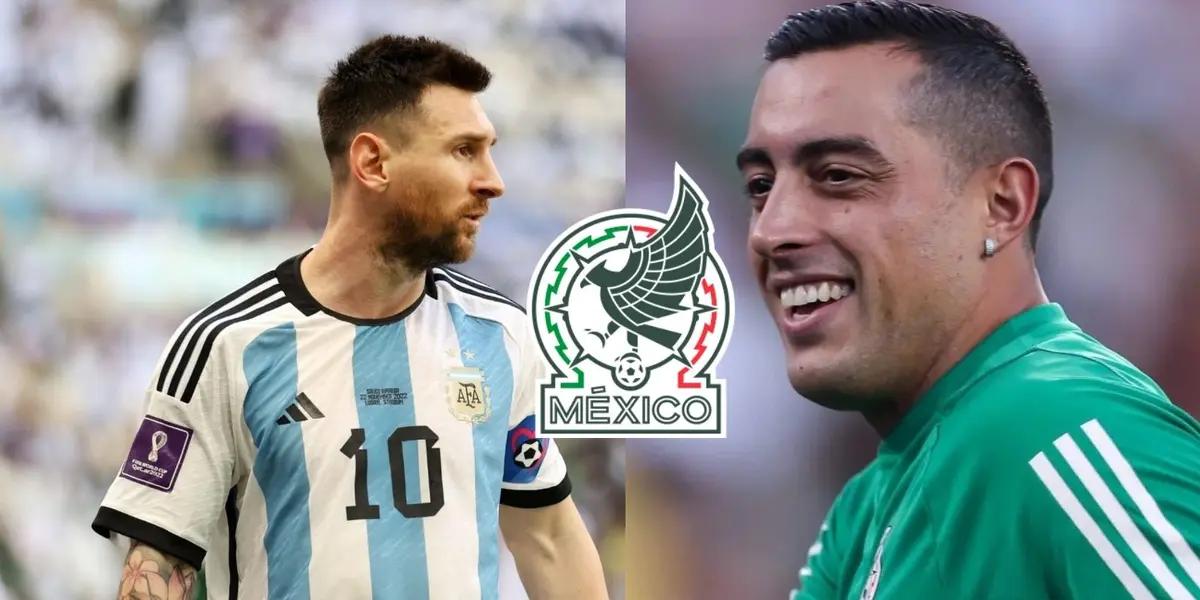 Lionel Messi is already preparing the duel between Argentina and Mexico where the great novelty would be the presence of Rogelio Funes Mori