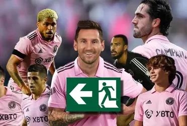 Lionel Messi is left without three of his teammates at Inter Miami, and they already made it official