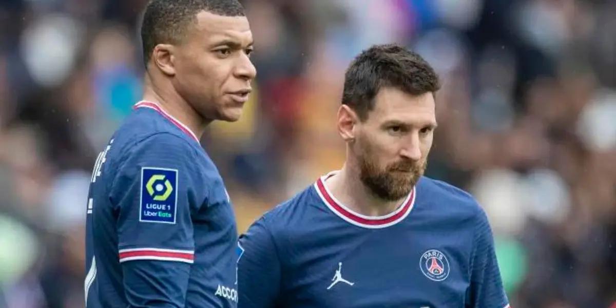 Lionel Messi is receiving a new low bow from Kylian.