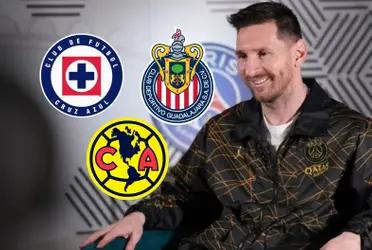 Lionel Messi recognizes a Mexican club and all thanks to his greatest idol, whom he respects and considers