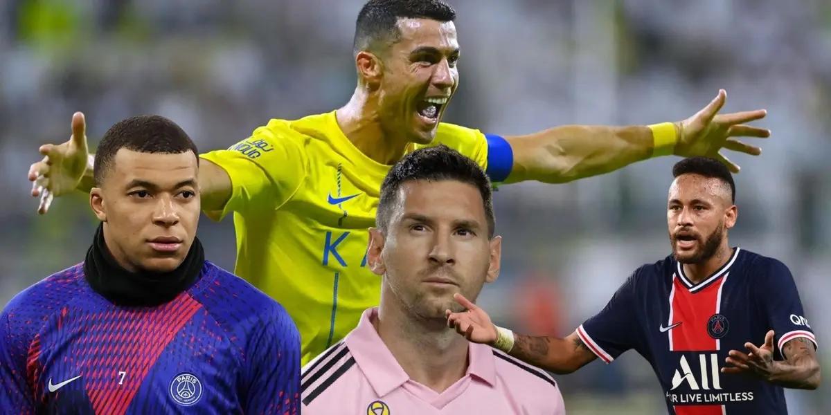 Lionel Messi spoke about Cristiano Ronaldo.