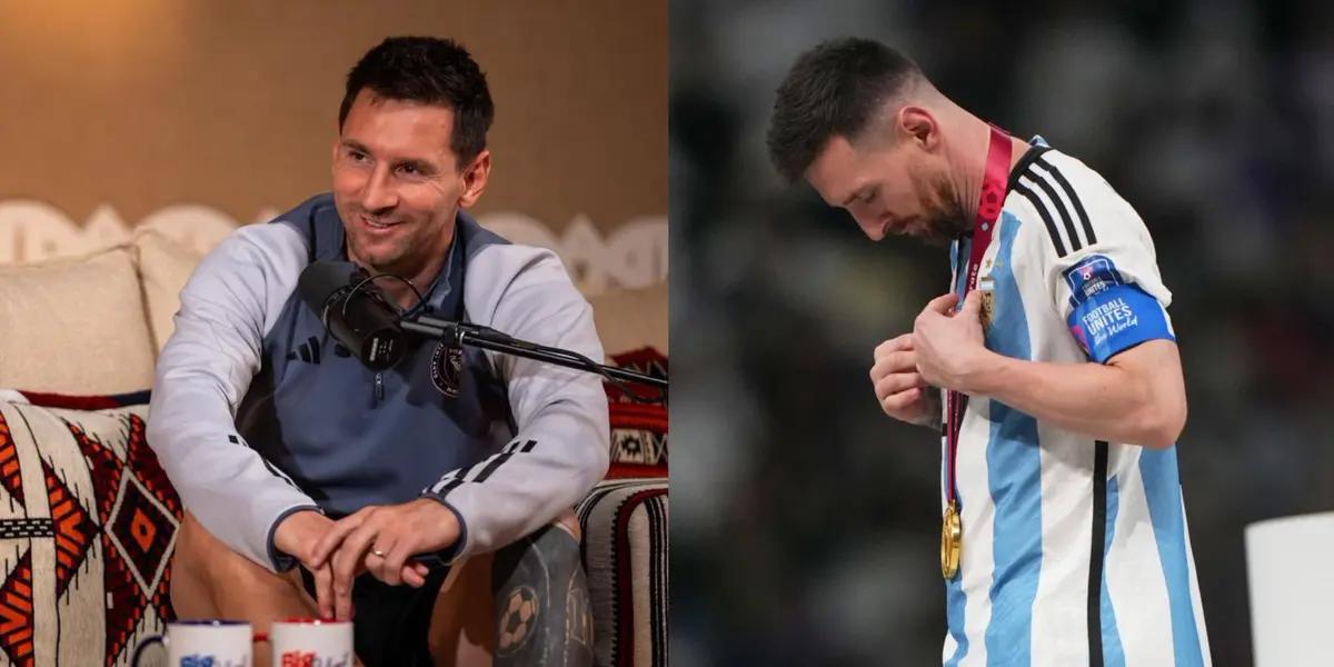 Lionel Messi talks about when he could've retired from representing Argentina.