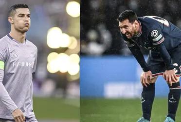 Lionel Messi vs Ronaldo, this time on social media.