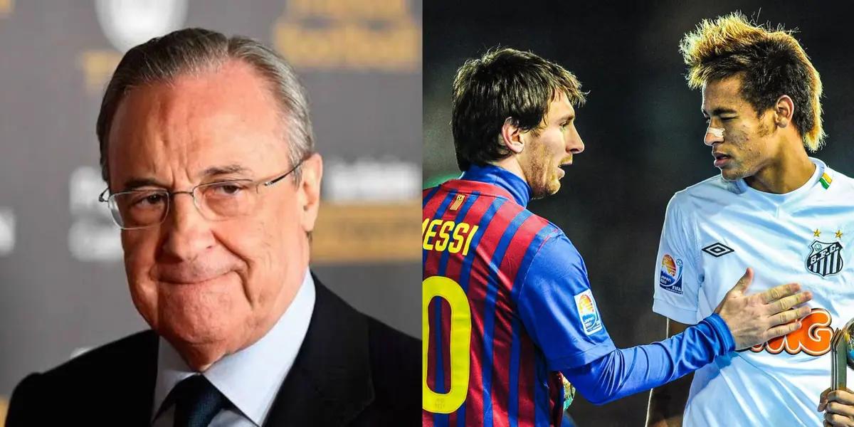 Lionel Messi was not the reason why Ney went to Barcelona, and money wasn't either.