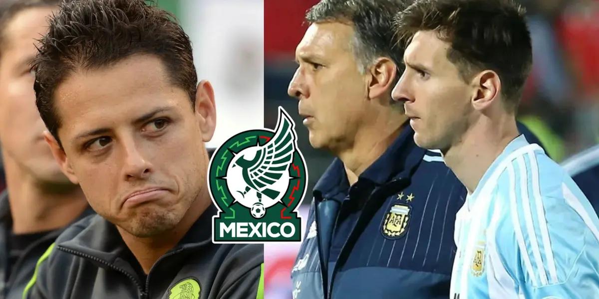 Lionel Messi's friend criticizes Gerardo Martino's actions and explains why Chicharito was vetoed