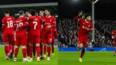 Liverpool are 45 minutes away from making the EFL Cup final after Luis Diaz's opener.