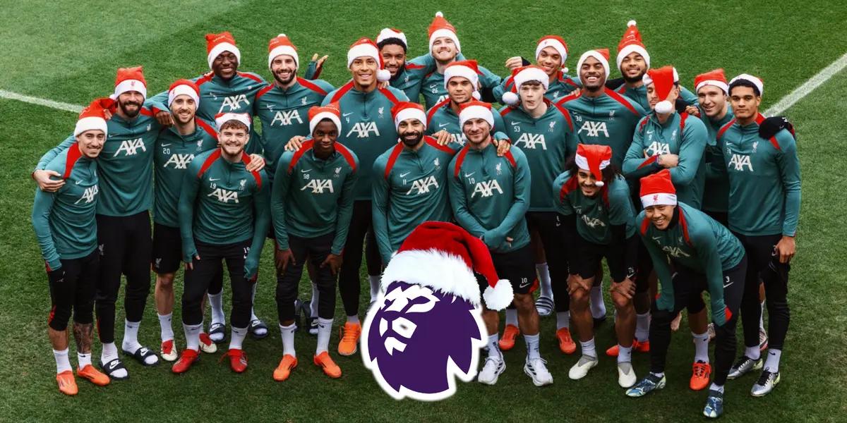 Liverpool team | Photo: @LFC