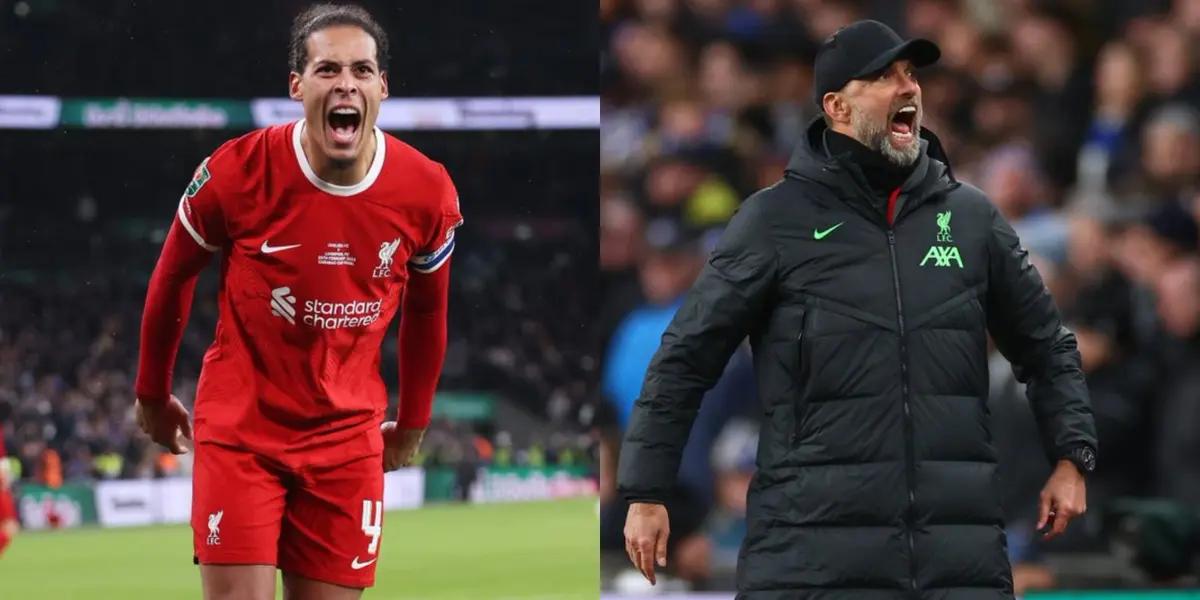 Liverpool wins another trophy under Jurgen Klopp thanks to Virgil Van Dijk.