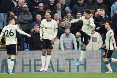 Liverpool without Salah and Mané wins against the Eagles.