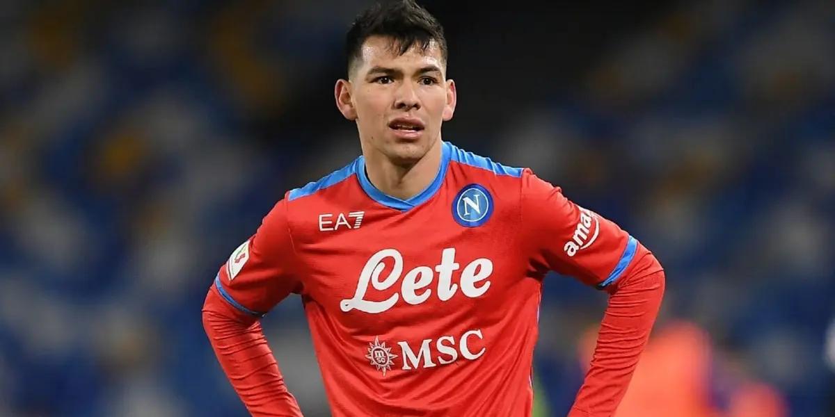 Lozano will leave Napoli over the summer.