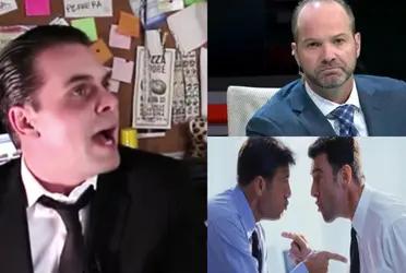 Luis García annoyed Christian Martinoli after the match between América and Toluca