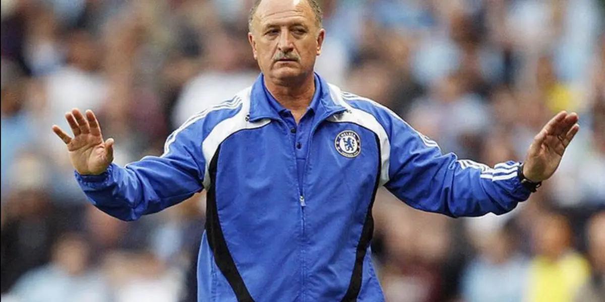 Luiz Felipe Scolari | Photo: @ChelseaFC