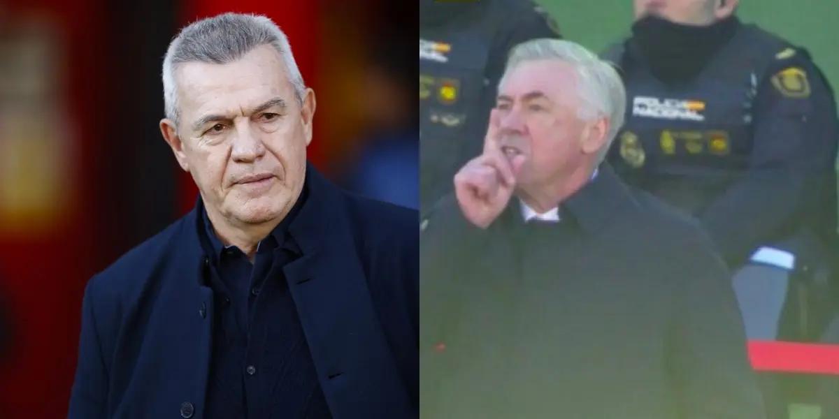 Mallorca defeated Real Madrid and this was Ancelotti's reaction to losing against Javier Aguirre