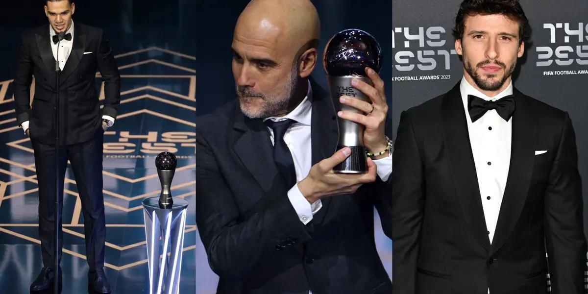 Man City won two awards in FIFA The Best ceremony, with many games in the World XI!