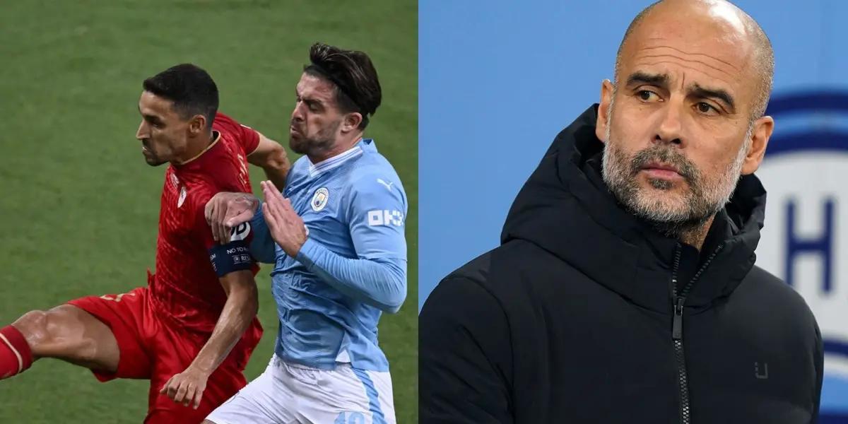 Manchester City began by losing the match against Sevilla FC in the UEFA Super Cup final