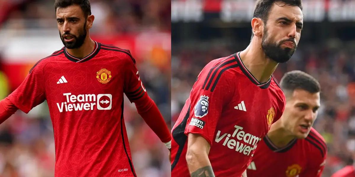 Manchester United beats Fulham thanks to a late goal from Bruno Fernandes