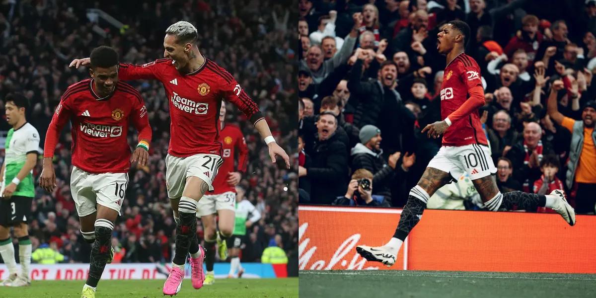 Manchester United dramatically beats Liverpool 4-3 at Old Trafford in extra-time.