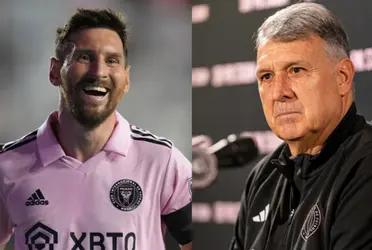 Martino's reaction after the Inter Miami vs Atlanta United