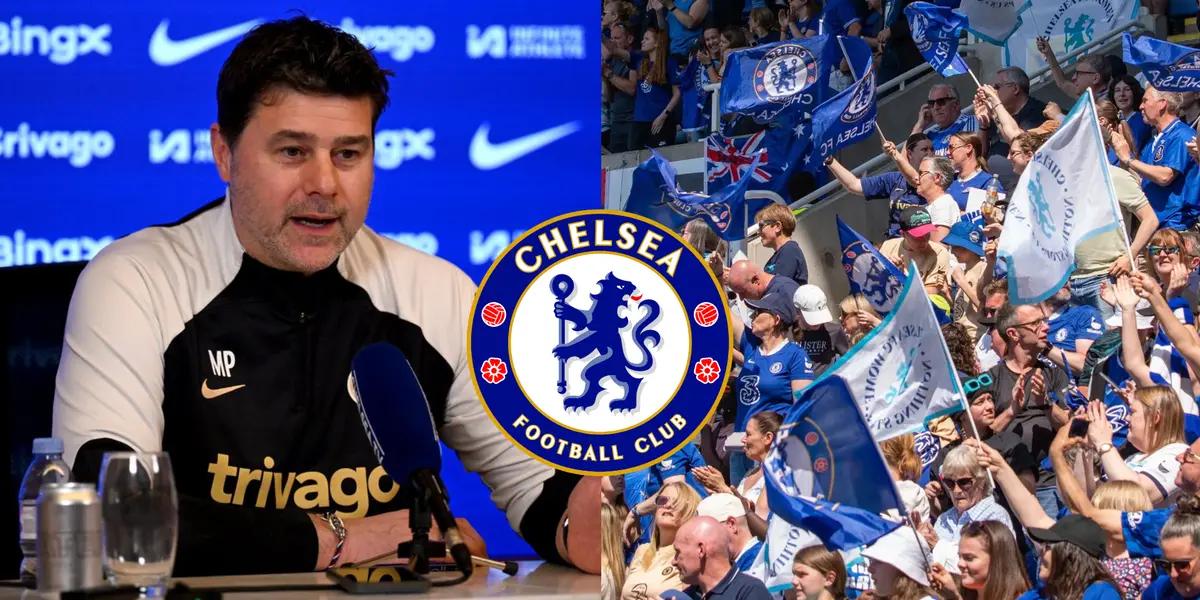 Mauricio Pochettino wants the backing from the Chelsea fans as he could potentially stay.