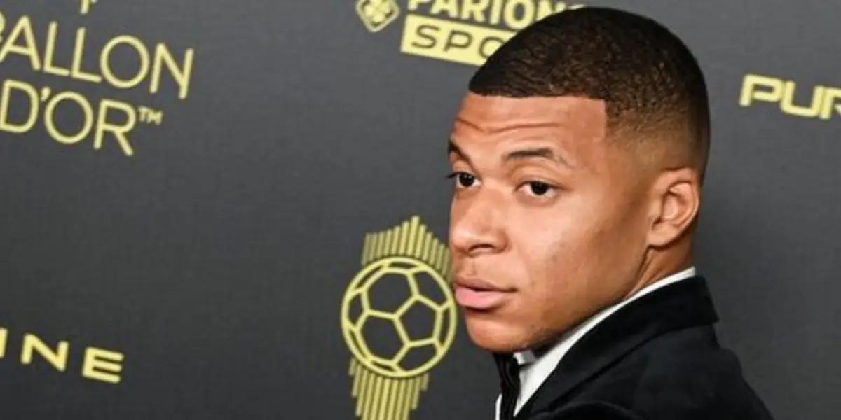 Mbappe's ranking was revealed at the Ballon d'Or gala showing he's still far away in his journey to becoming the best player in the world