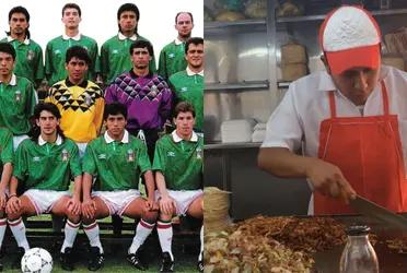 Meet the player who was a star of the Mexican National Team and now sells tacos