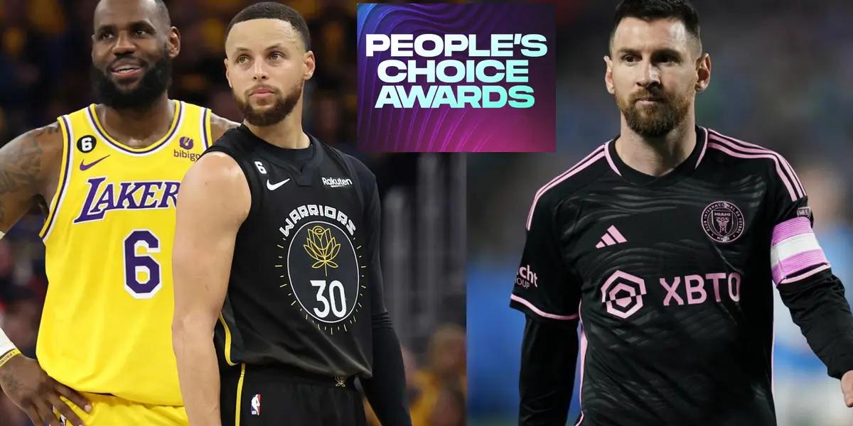 Messi and People's Choice Awards 2024, how it went vs Curry, Lebron and Kelce