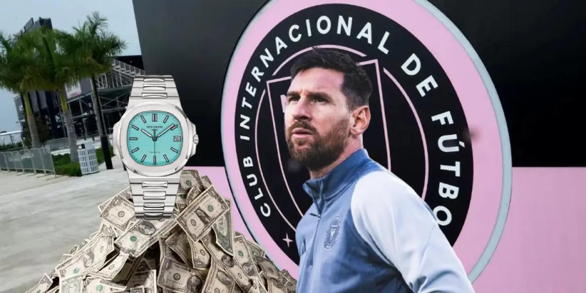 Messi spent a fortune.
