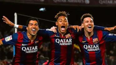 Messi, Suárez and Neymar