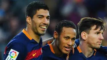 Messi, Suárez and Neymar