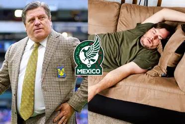 Miguel Herrera confessed the player he considered as a lazy and lazy to train. This is how he showed it in practice