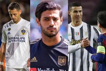 MLS asked Carlos Vela to choose their ideal Top 5 players and surprised by leaving Cristiano Ronaldo and Lionel Messi off the list
