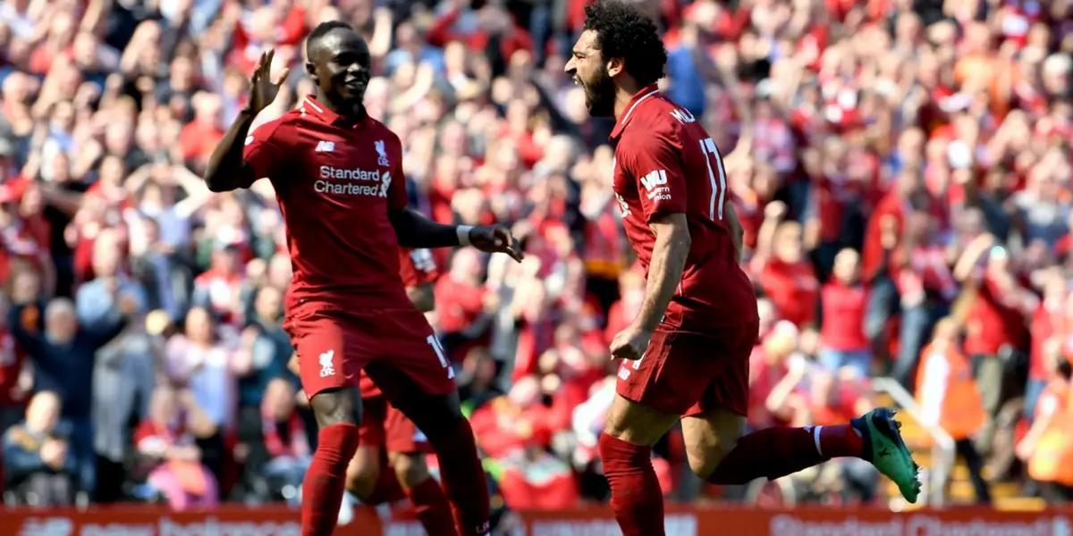 Mohamed Salah and Sadio Mane | Photo: @LFC