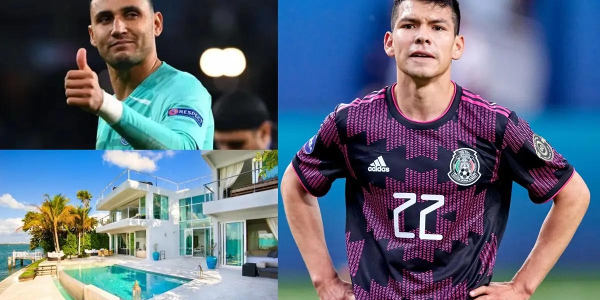 Napoli could convince Keylor Navas to move to Italy with luxury mansion.