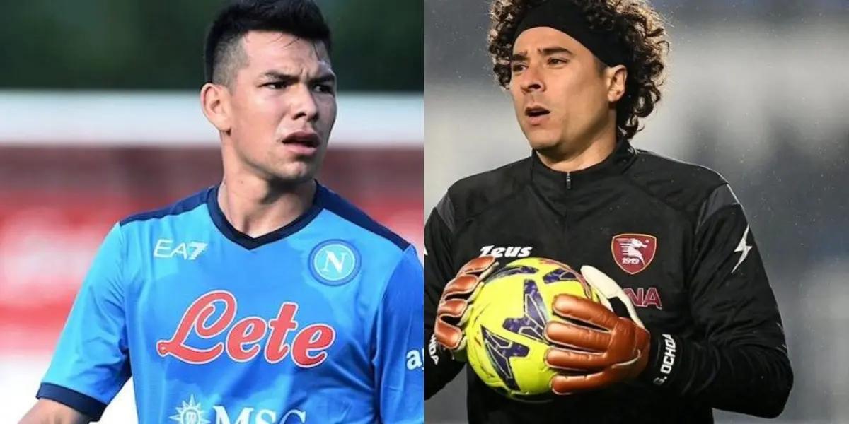 Napoli defeated Salernitana with the presence of Hirving Lozano and Guillermo Ochoa. El Chucky would pay a bet to the Mexican goalkeeper